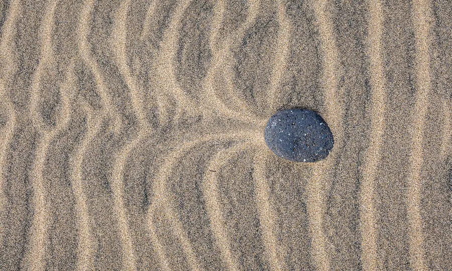 Sand at Morro Jable beach, Fuerteventura