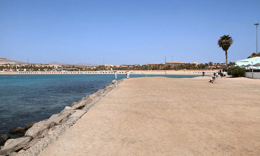 Playa del Castillo at Caleta de Fuste, Fuerteventura